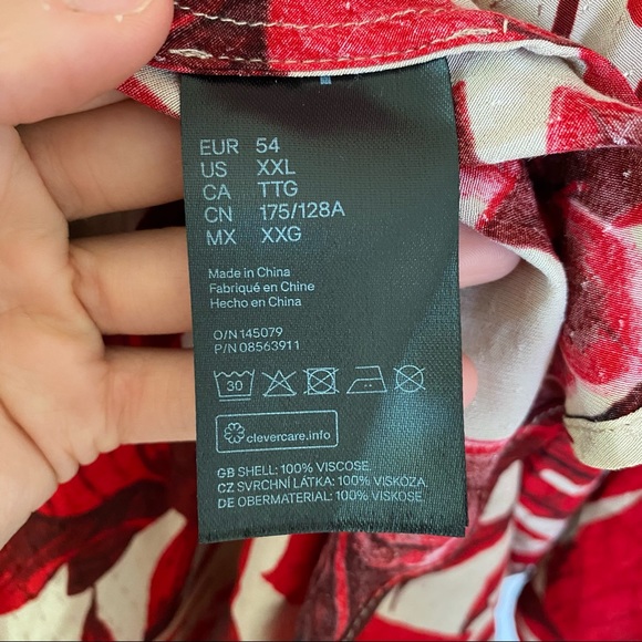 NWT Johanna Ortiz x H&M Flounced Dress Size XXL - Picture 10 of 11